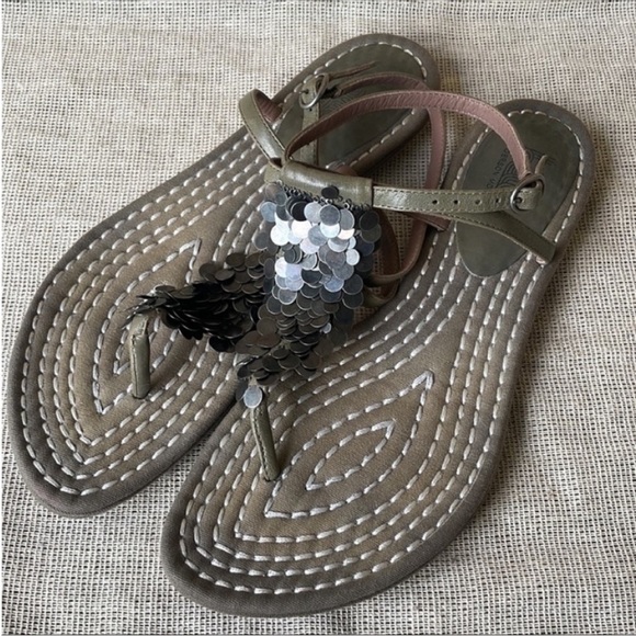 belle sigerson morrison flats leather sandals 
Size 8 B - Picture 3 of 16